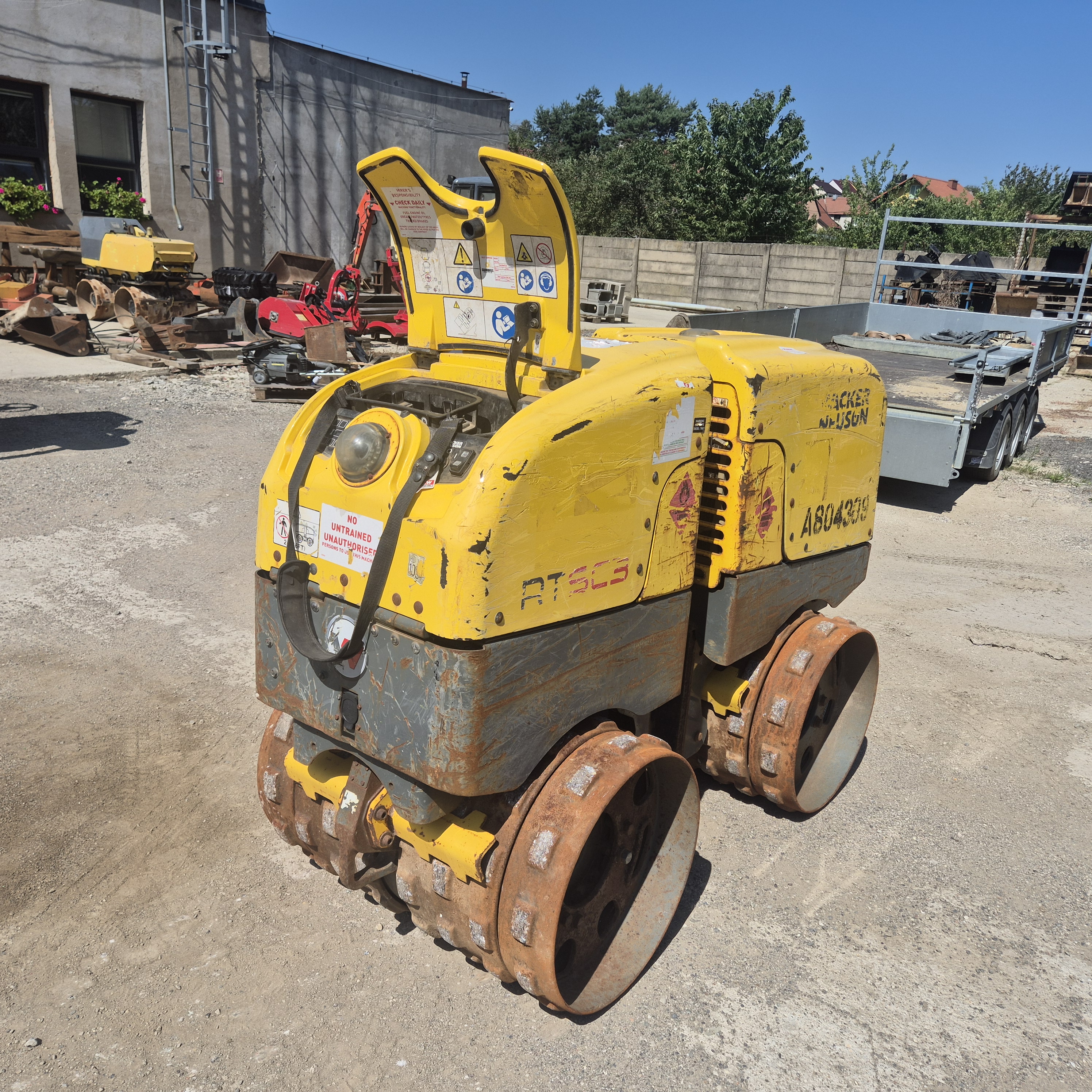 WACKER RTSC3 VIBRAČNÍ VÁLEC,R.V.2017