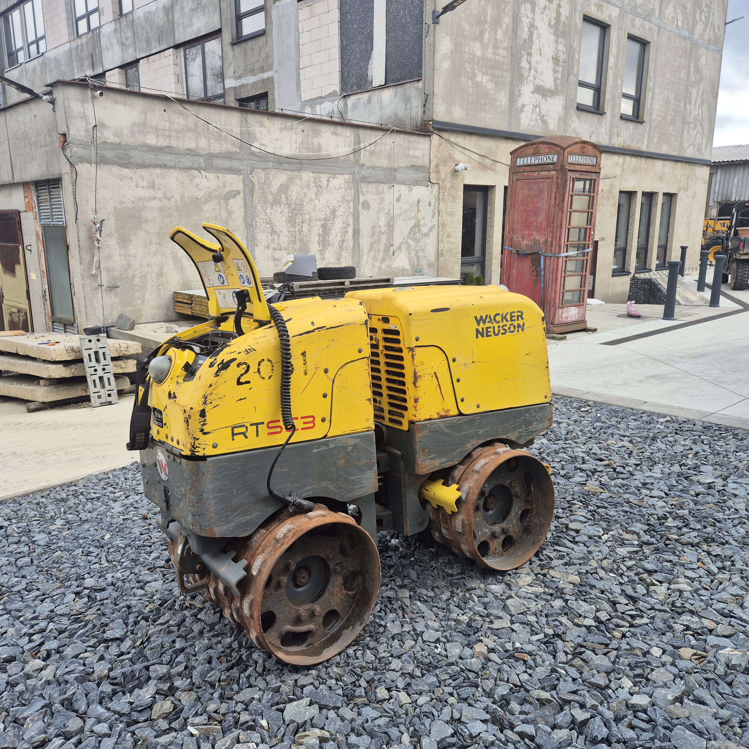 WACKER RTSC3 VIBRAČNÍ VÁLEC