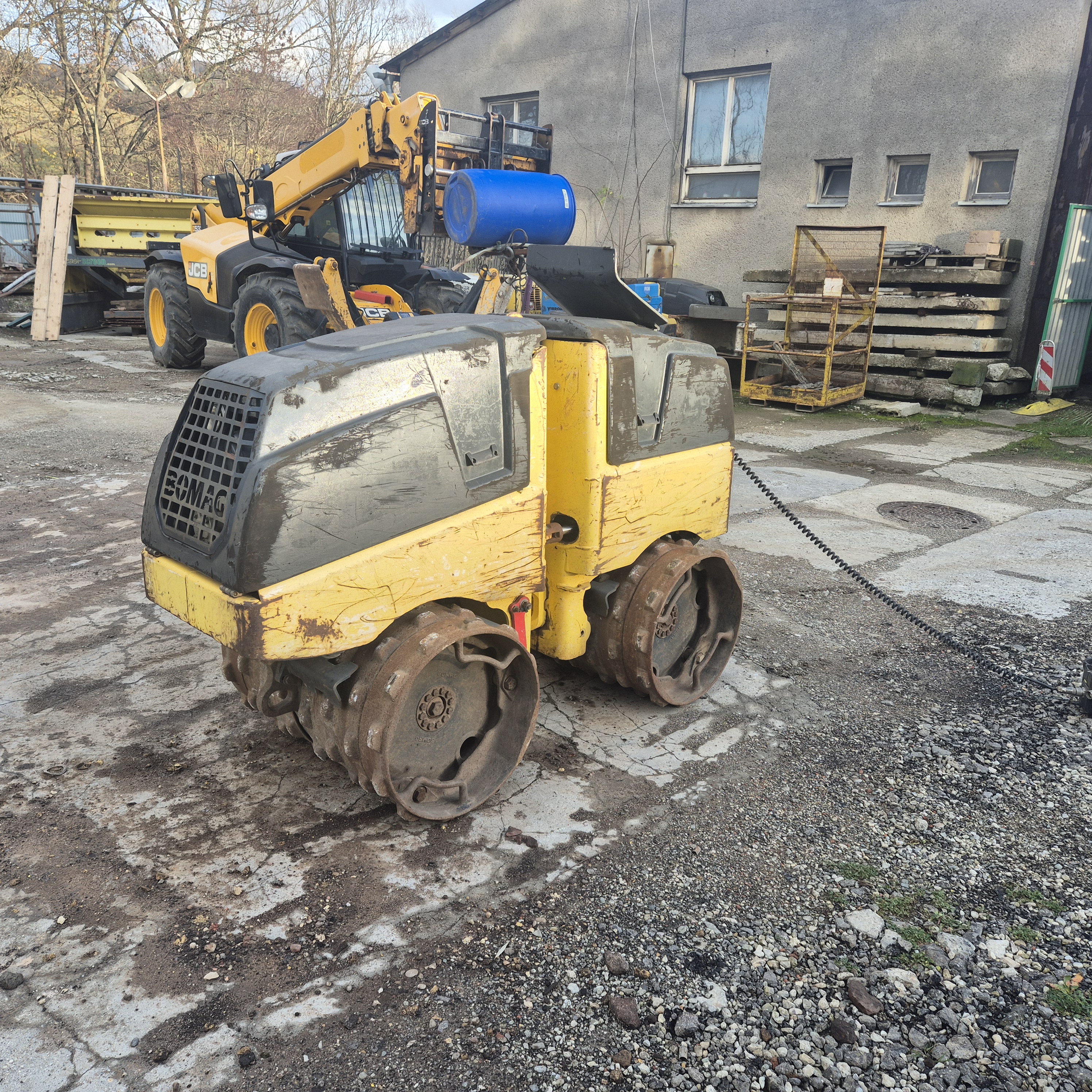 Bomag 8500 Eco mode vibrační válec 