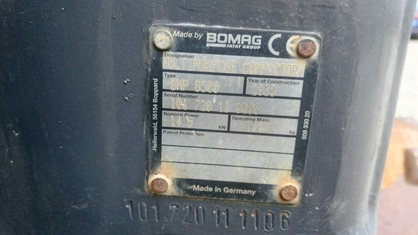 BOMAG BMP 8500,r.v.2010