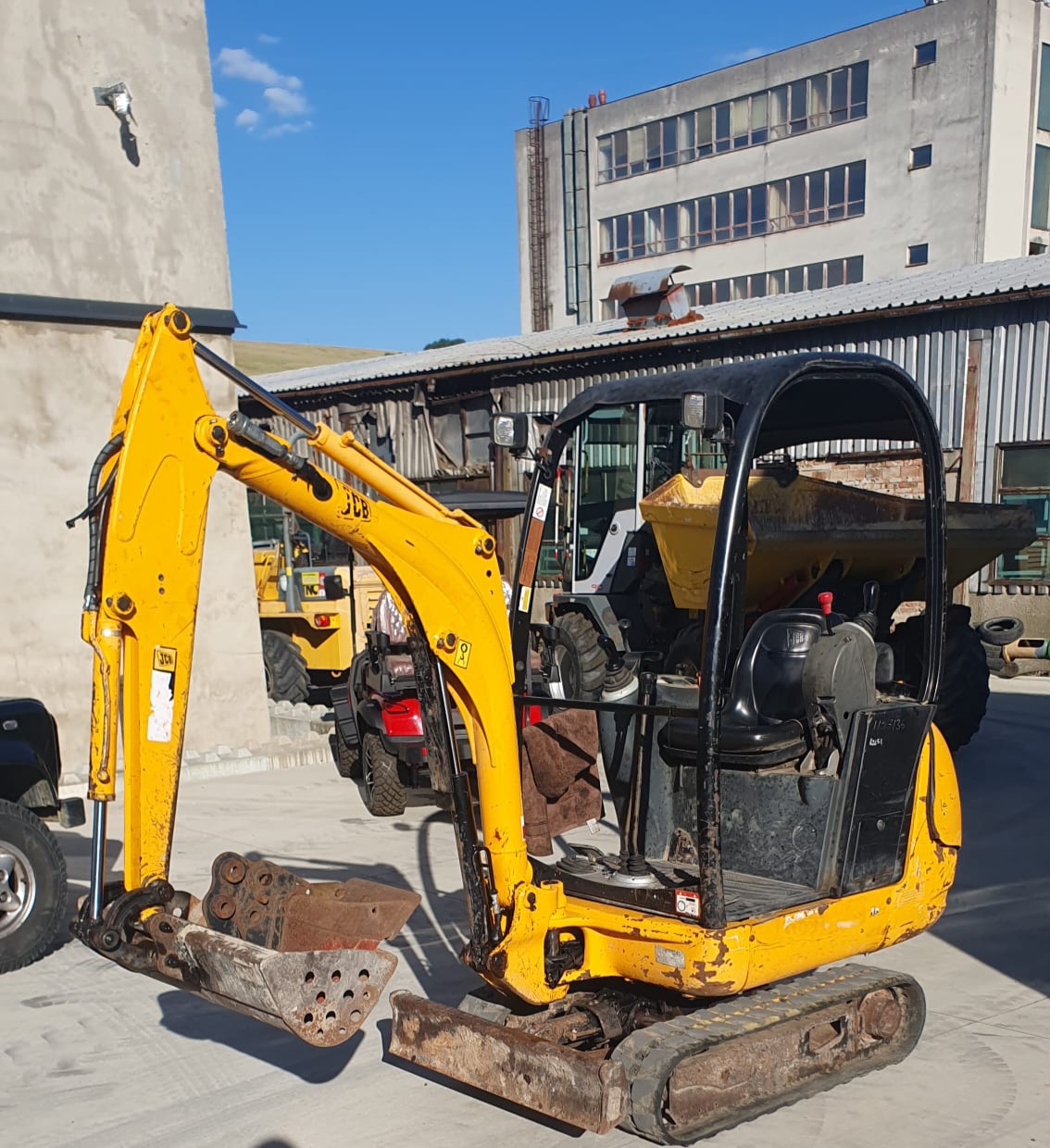 JCB 8014 MINIRYPADLO R.V.2007